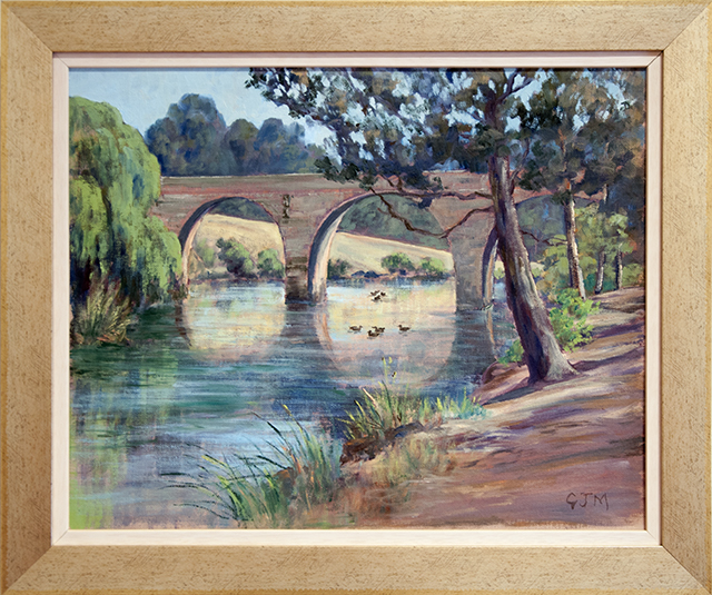 Gerald Moore - The Duck Pond Burra - Oil - $320 640