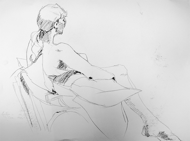 Glenys Christopher - Life Drawing