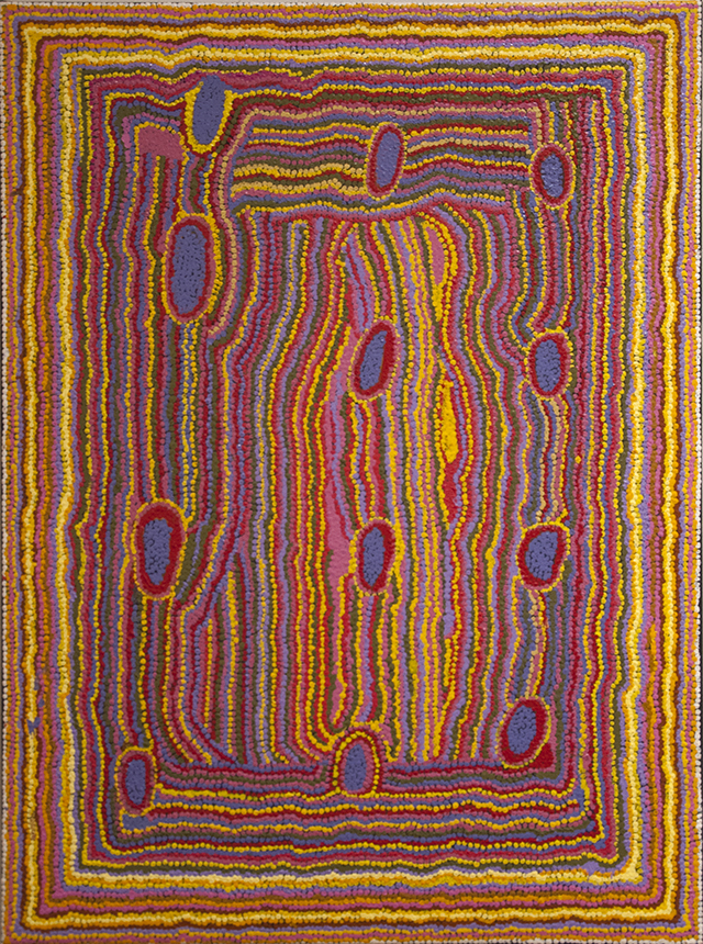 Puntjina Watson - Pukara - Acrylic on Canvas - $2425