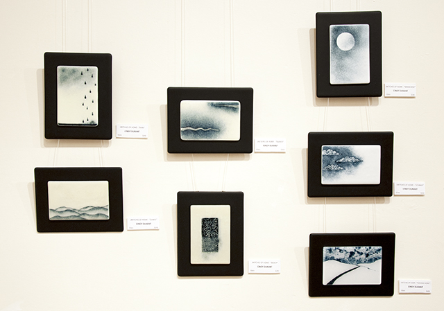 Cindy Durant - Sketches of Home - Glass - $242 each 