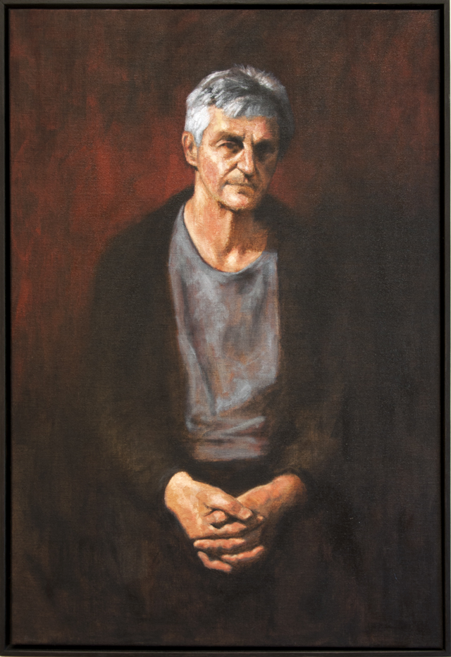 Michael Hocking - The Draughtsman Steven 2 - Oil on linen - $900