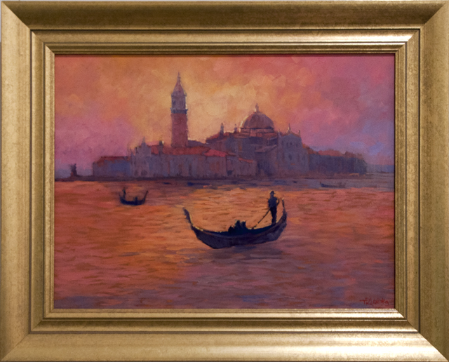 Terry Lewitzka - San Giorgio, Venice - Oil - $1000