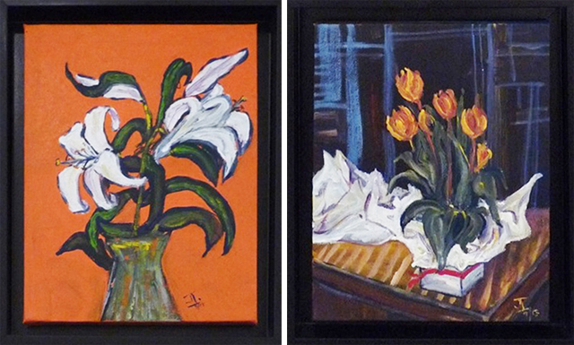 Janette Ireland - Oriental Lilly & A Gift of Tulip