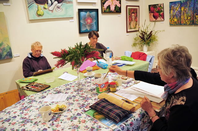 Glenys Christopher, Rae Gierke and Adrienne Matthews