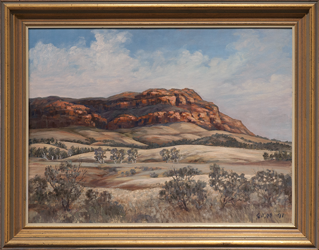 Gerald Moore - Rawnsleys Bluff - Oil - $190